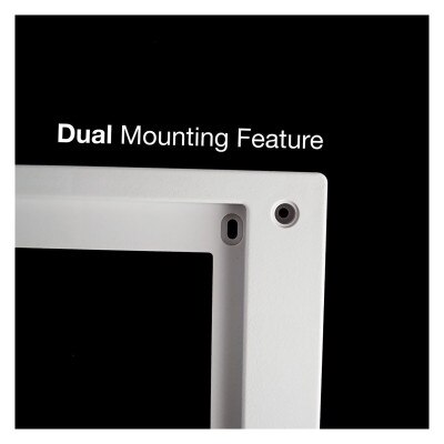 SCP Premium Hinged ABS Plastic Vented Radius Cover with Frame, 18 in.